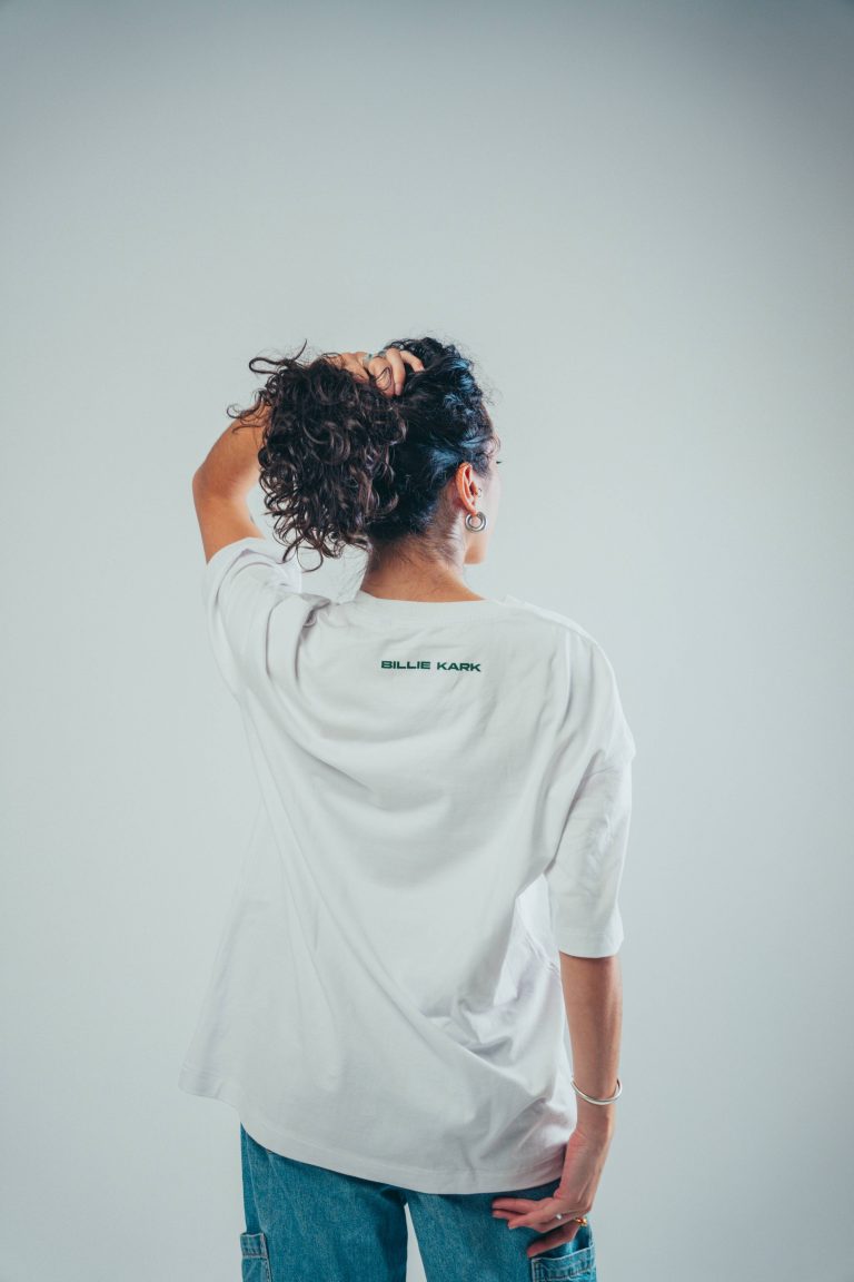Billie Kark X Breath Clo Oversized Tee White