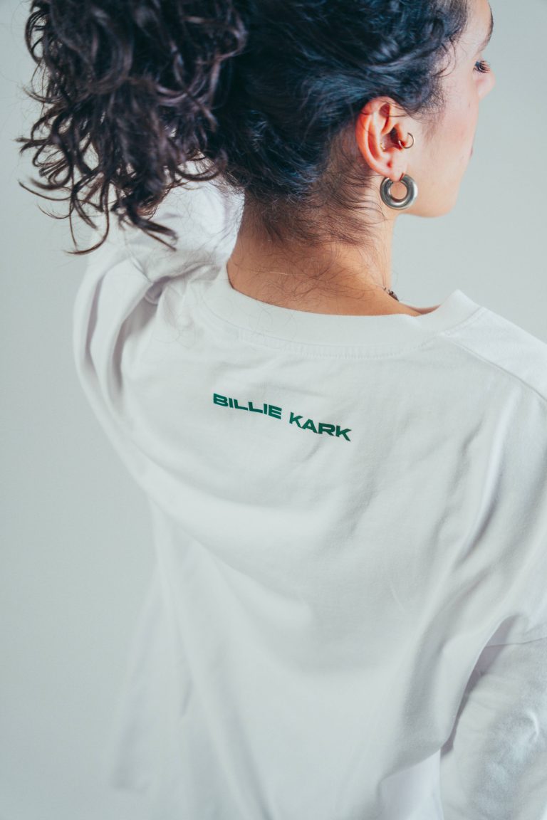 Billie Kark X Breath Clo Oversized Tee White