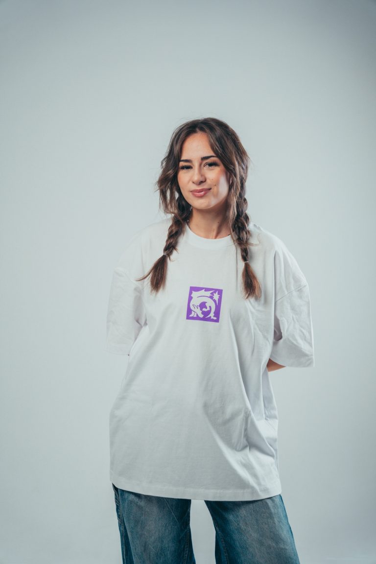 Billie Kark X Breath Clo Oversized Tee White