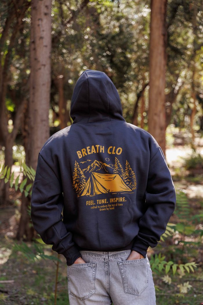 Oversized Heavyweight Hoodie Dark Grey - Image 2