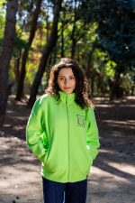 Full Zip Microfleece Jacket Lime