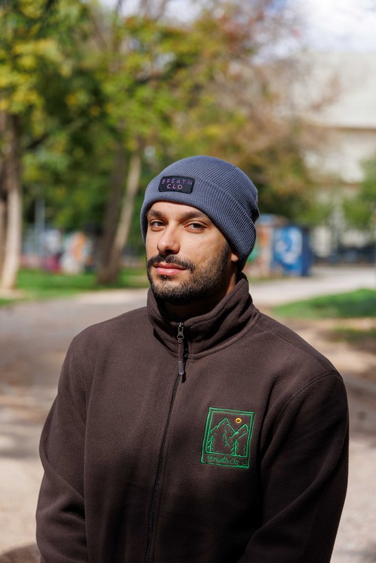 Full Zip Microfleece Jacket Chocolate