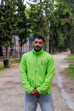 Full Zip Microfleece Jacket Lime - Image 3