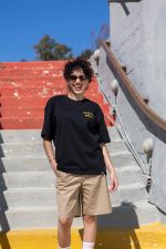 Nomad Shelter Organic Oversized Heavy Tee Black - Image 3