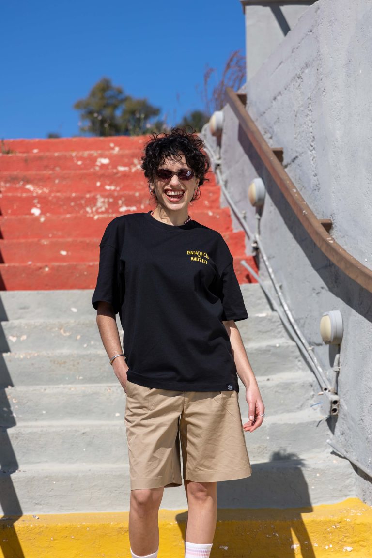 Nomad Shelter Organic Oversized Heavy Tee Black