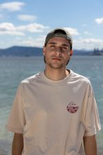 Disco Waves Oversized Tee Linen