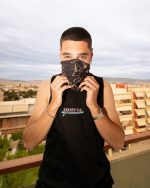Balaclava made of recycled plastic bottles