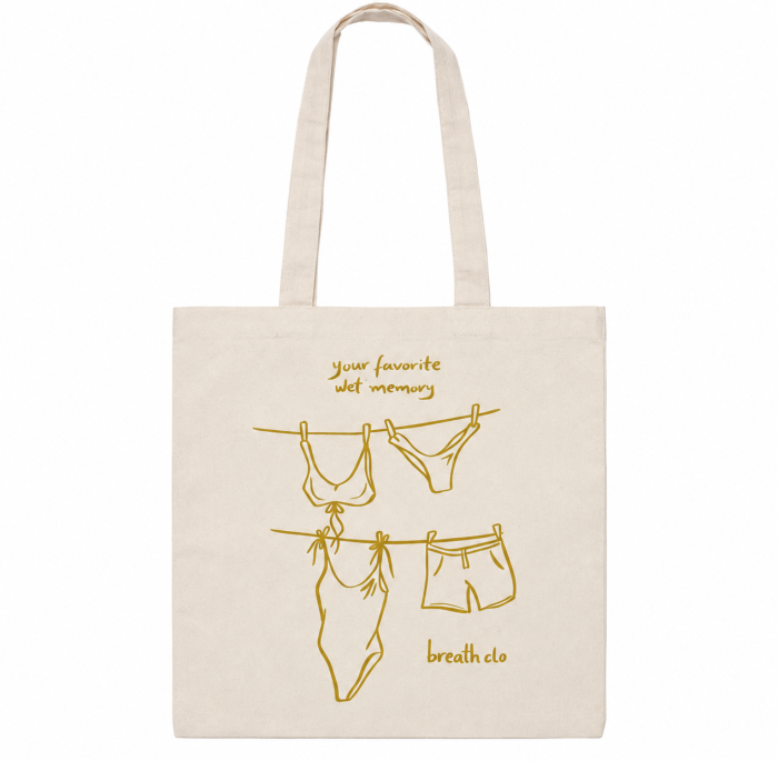 tote bag gold_1 Heavy Cotton Canvas Tote Bag Gold - Image 1